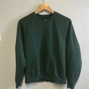 TNA crew neck sweatshirt - dark green - Small
